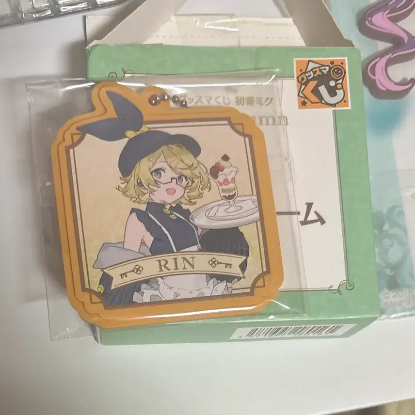 [BUNJANG] Vocaloid Kagamine Rin Keychain / 보컬로이드) 카가미네 린 키링