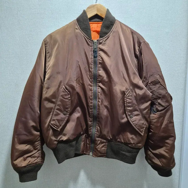 [BUNJANG] WESTOP INDUSTRIES Nylon MA-1 Flight Jacket / (L) WESTOP INDUSTRIES 나일론 플라이트 자켓 ma1