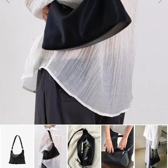 [BUNJANG] Obey Retoa Shoulder Bag Mini Black / 오브어 숄더백 블랙미니백 데일리백