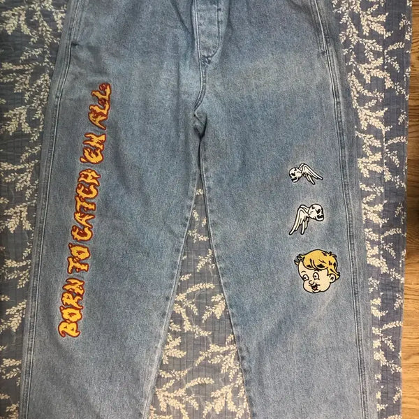 [BUNJANG] WKNDRS Denim Pants Medium / 위캔더스 엔젤데님 와이드핏팬츠 M (위켄더스)
