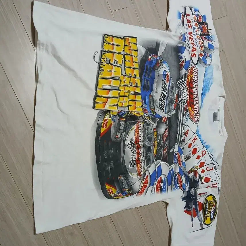[BUNJANG] NASCAR Racing T-Shirt / 레이싱 티셔츠 나스카 굿즈