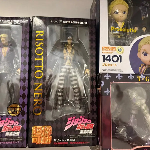 [BUNJANG] JoJo's Bizarre Adventure Prosciutto & Risotto Action Statue Figures / 죠죠의 기묘한 모험 피규어