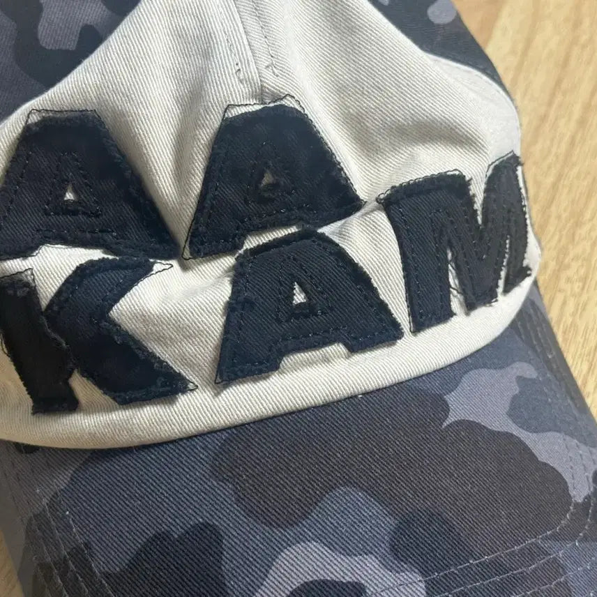 [BUNJANG] Arkham Camouflage Patch Ball Cap / 아캄 볼캡 모자