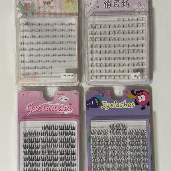 [BUNJANG] Individual Lashes Bundle Set / 가닥 속눈썹 5개 일괄