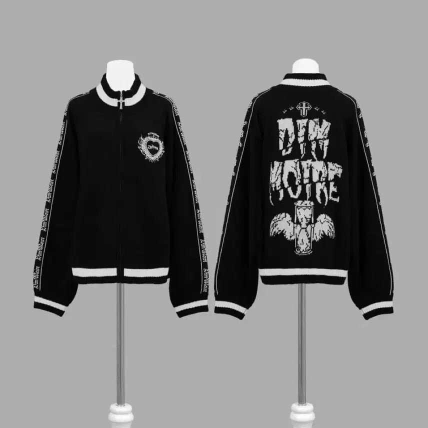 [BUNJANG] Dimmoire Knit Jersey Top Black / [미사용] 딤모아르 니트 져지 탑 블랙