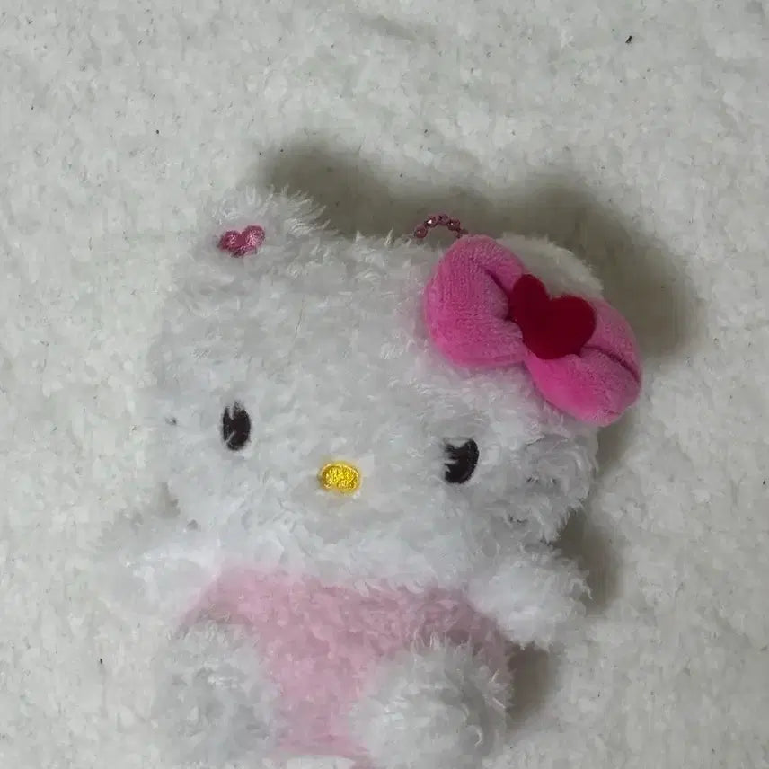 [BUNJANG] Hello Kitty Plush Keychain / 헬로키티 인형 키링