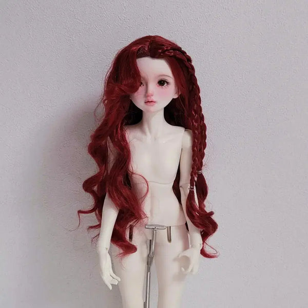 [BUNJANG] MSD Ball-Jointed Doll Wig - Wavy Style / MSD 가발 구관 인형 구체관절인형 웨이브