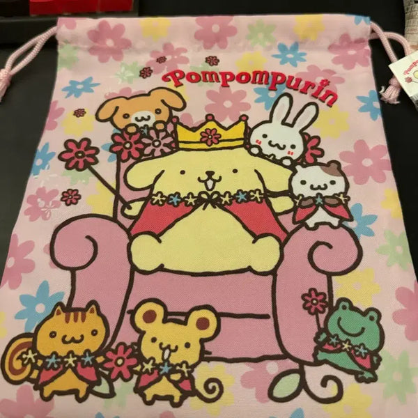 [BUNJANG] Sanrio Pompompurin Pouch / 새상품) 폼폼푸린파우치