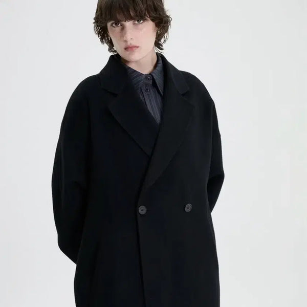 [BUNJANG] Triming Bird Wide Long Coat Black / 트리밍버드 Wide Long Coat [Black] 새상품