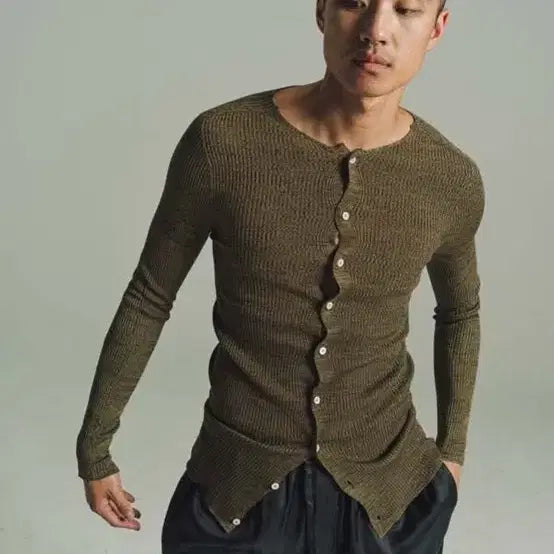 [BUNJANG] Rier Silk Cardigan M / Rier 실크 가디건 m