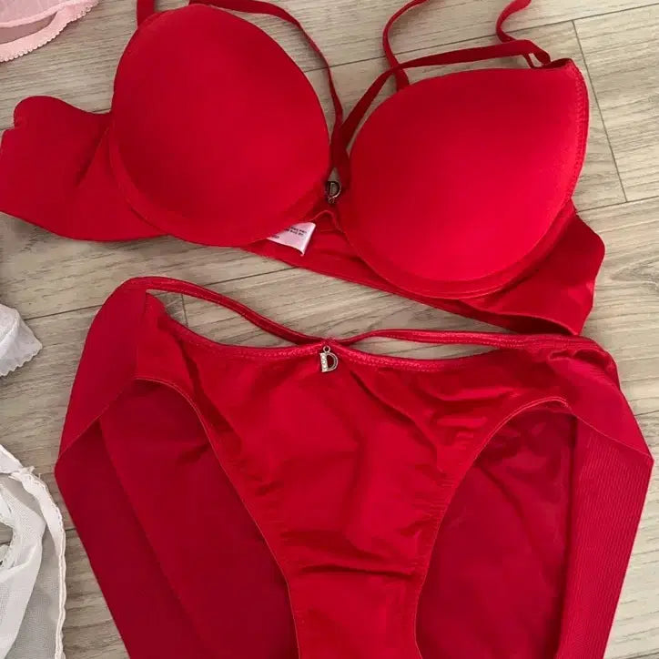 [BUNJANG] Dabling Underwear Set - Red / 댑 속옷 세트 새거