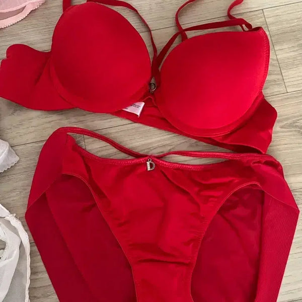 [BUNJANG] Dabling Underwear Set - Red / 댑 속옷 세트 새거