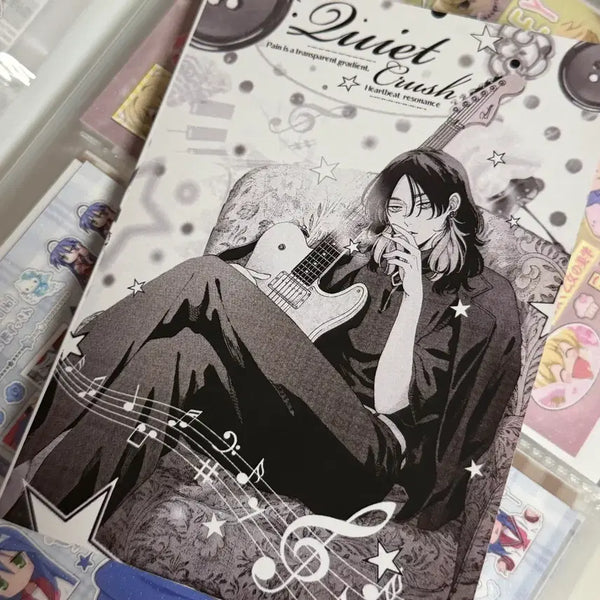 [BUNJANG] Quiet Crush BL Deco Sticker Book / Quiet Crush 비엘 데코 스티커북