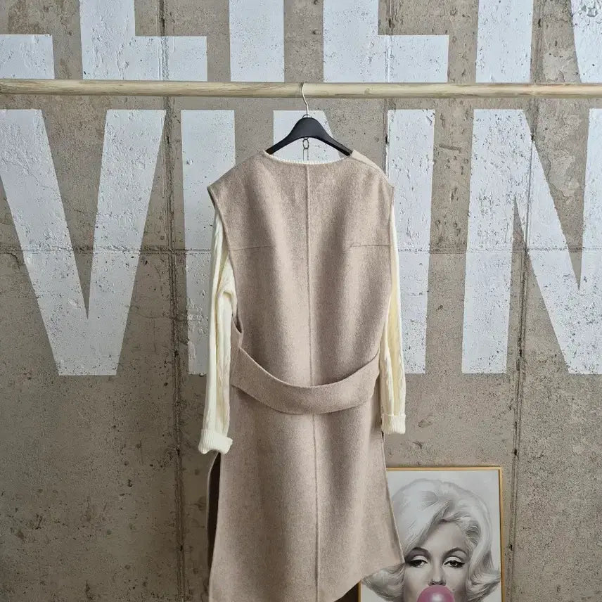 [BUNJANG] Handmade Long Vest / 핸드메이드 롱베스트