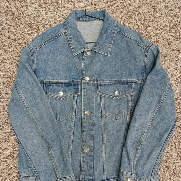 [BUNJANG] Yumeru Denim Jacket F / 6744 유메르 청자켓 F