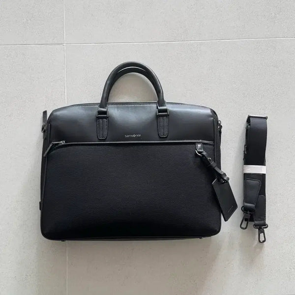 [BUNJANG] Samsonite Cowern Briefcase Black / 쌤소나이트 서류가방 블랙(COWERN 코웬)