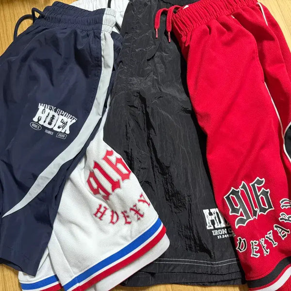 [BUNJANG] HDEX Logo Print Athletic Shorts Bundle Set / HDEX 옷들