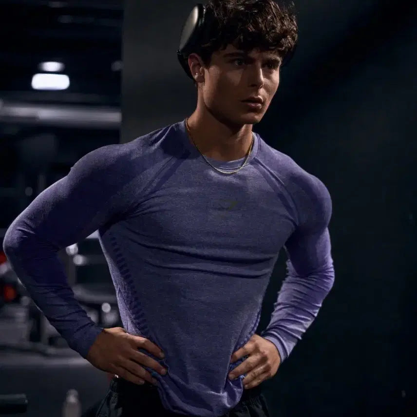[BUNJANG] Gymshark Devant Seamless Long Sleeve M / 짐샤크 devant 심리스 롱슬리브 M