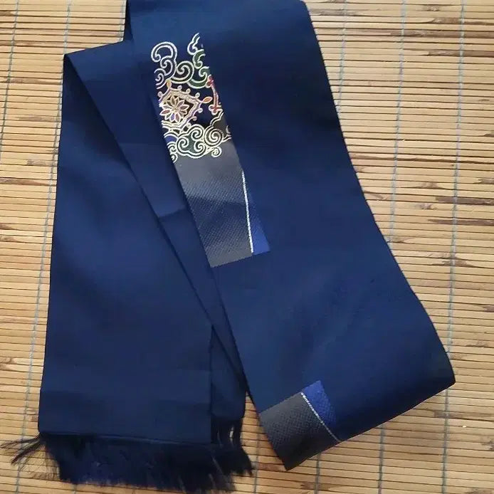 [BUNJANG] Pure Silk Jacquard Scarf / 본견 자가드 실크  스카프