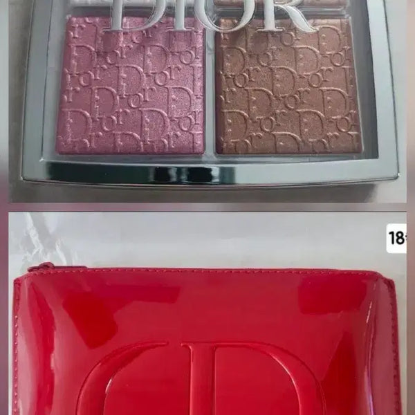 [BUNJANG] Dior Backstage Glow Face Palette Universal (Old Version) with Red Pouch / 디올 유니버셜(구형)+레드파우치