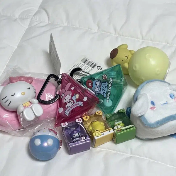 [BUNJANG] Sanrio Characters Keychain Bundle Set / 산리오 캐릭터 키링 일괄