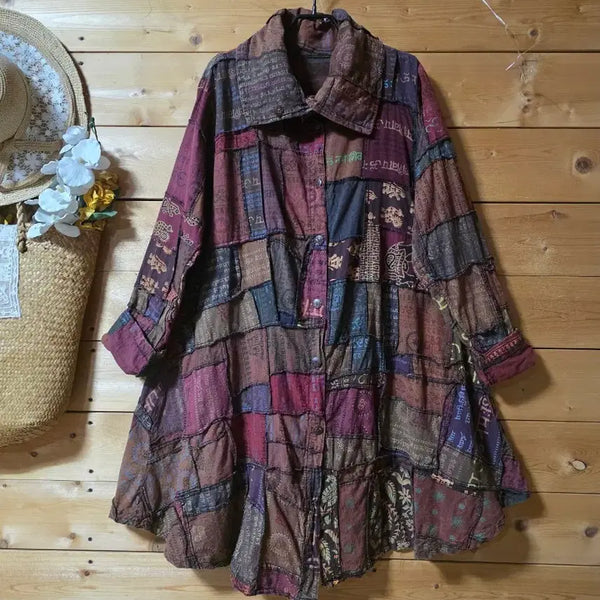 [BUNJANG] Patchwork Jacket / 조각배색자켓