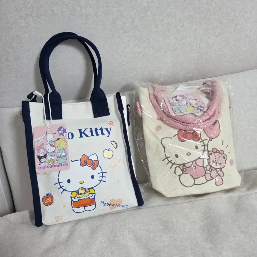 [BUNJANG] Hello Kitty Mini Crossbody Tote Bag / 새상품 미니 헬로키티 크로스백 토트백 가방