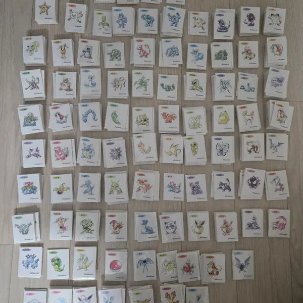 [BUNJANG] Pokemon Sticker Artwork / 포켓몬 띠부씰 아트워크 등 판매