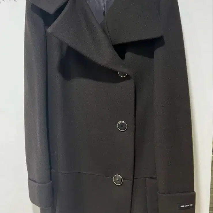[BUNJANG] Time Handmade Wool Cashmere Coat / 타임 핸드메이드 코트