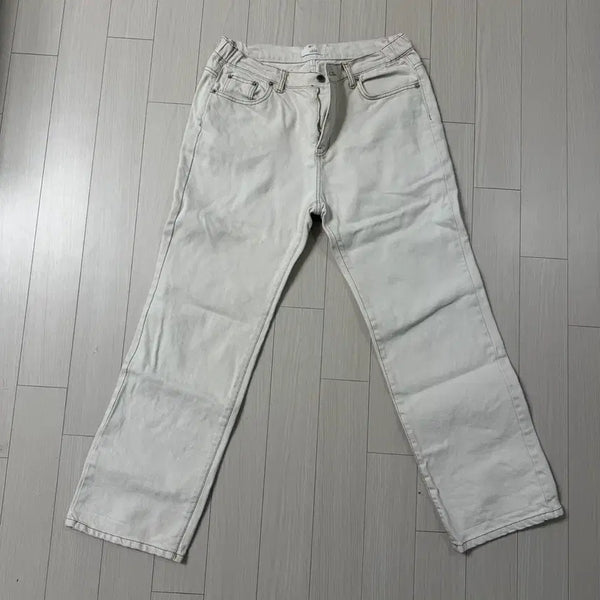 [BUNJANG] Men's White Jeans (L) / 남자 화이트진 판매