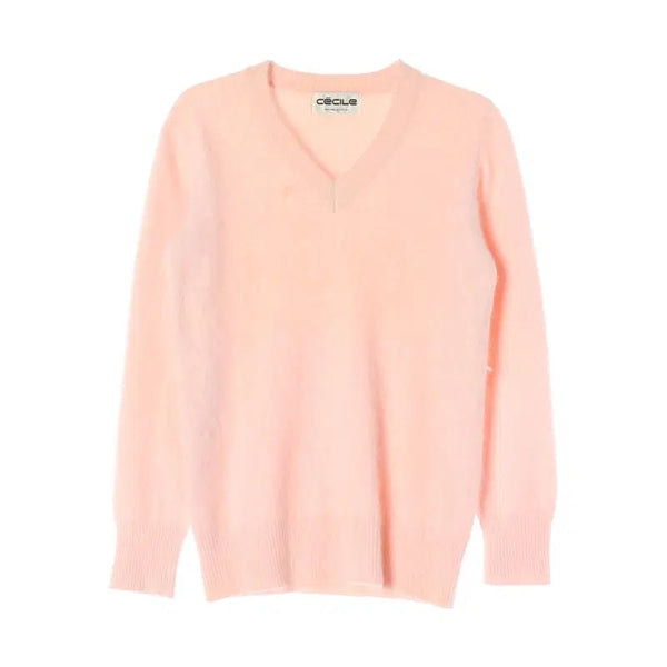 [BUNJANG] Angora V-Neck Knit - Women's S / [JPN] 울 앙고라 브이넥 니트 (여성 S)