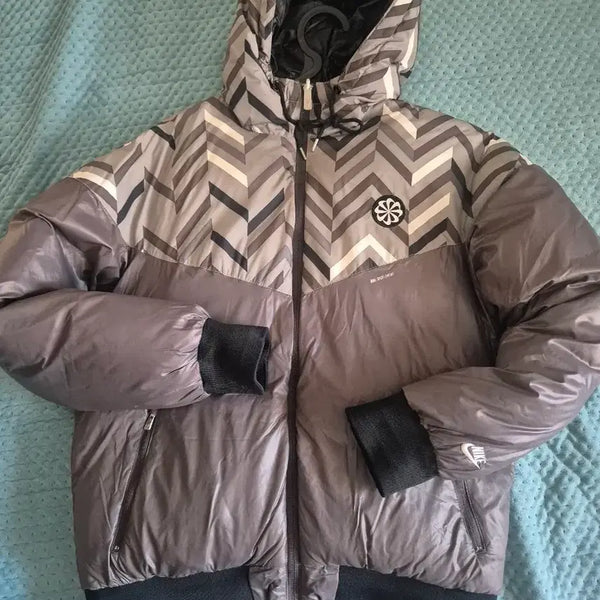 [BUNJANG] Nike Trail Camo Reversible Padded Jacket M / 나이키 트레일 카모패턴 양면 패딩 자켓 m