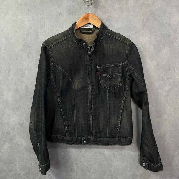 [BUNJANG] Levi's Engineer Denim Jacket Women's Size 95 / 리바이스 엔지니어 데님 자켓 여성 95사이즈