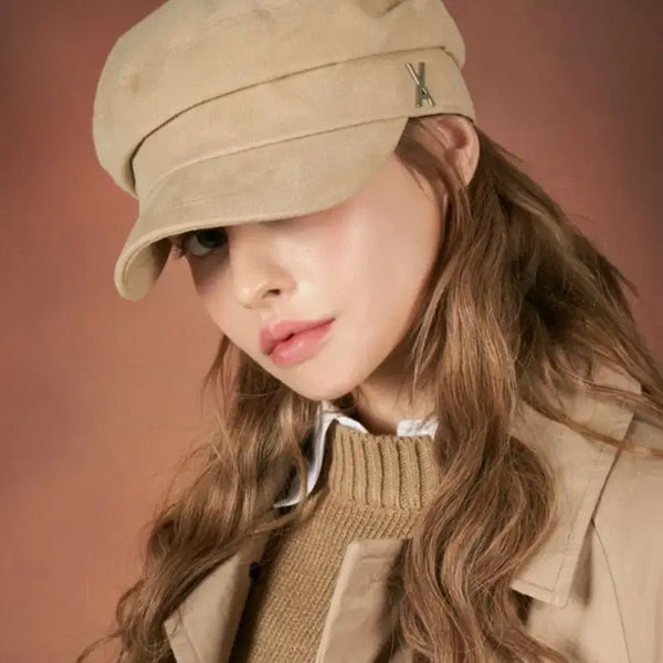 [BUNJANG] Barjal Peach Madros Cap Beige / <새상품> 바잘 피치 마도로스 캡 <베이지>