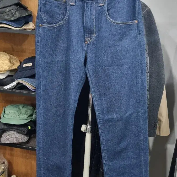 [BUNJANG] Levi's Red 505 Regular Fit Jeans / 리바이스 레드 505 레귤러 진청바지 33사이즈(표기32) 거의새거