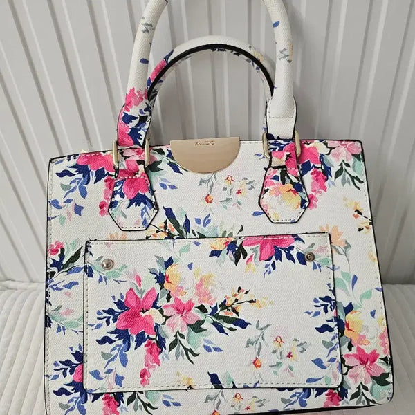 [BUNJANG] ALDO Floral Print Tote Bag / 알도 플라워 토트백