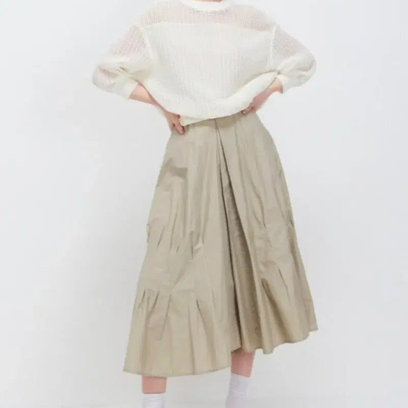 [BUNJANG] System Crochet Dolman Sleeve Knit Top OS / 시스템 크로셰 돌먼 슬리브 니트 탑 프리사이즈(거의새거)