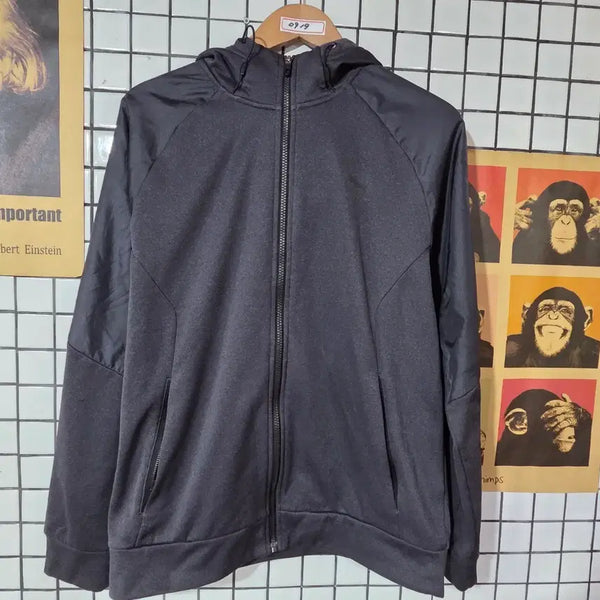 [BUNJANG] Dark Gray Hooded Zip-Up Jacket / 후드 집업 다크그레이 0919