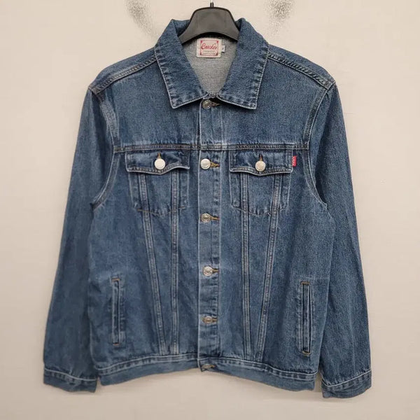 [BUNJANG] CRACKER Washed Denim Jacket / [95/M] CRACKER 워싱 데님 자켓 청자켓