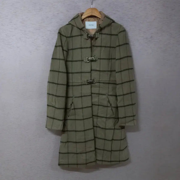 [BUNJANG] Winter Women's Hooded Long Coat / B9-19/시스템 패턴 후드 롱코트 겨울 여성