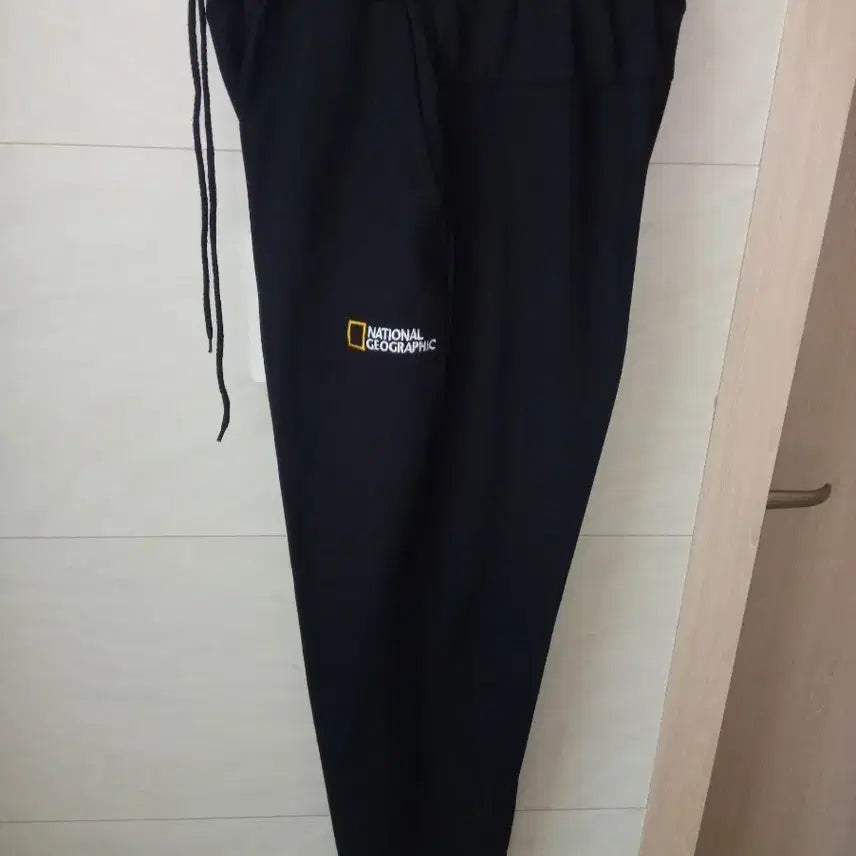 [BUNJANG] National Geographic Spring/Fall Jogger Pants Black M / 내셔널 춘추용 조거 팬츠 블랙 M 새상품