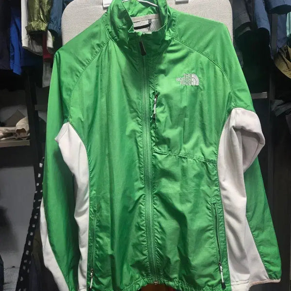 [BUNJANG] The North Face Windbreaker Jacket Green / 노스페이스 바람막이 그린