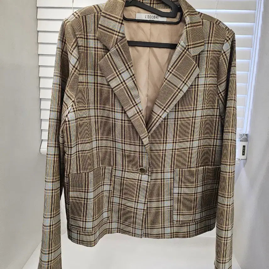 [BUNJANG] Recov Check Jacket / 레코브 체크자켓 보관 새상품 프리~77사이즈