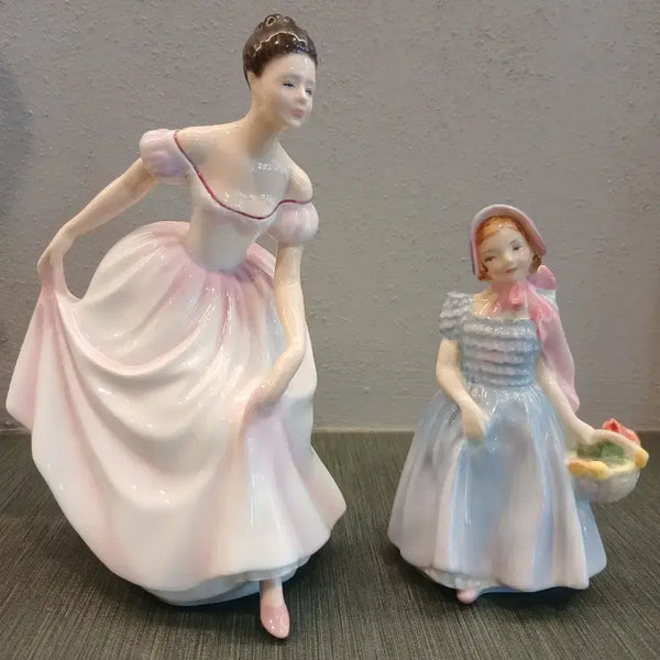 [BUNJANG] Royal Doulton Danielle & Wendy Figurines Set / 로얄던튼 피겨린2개세트