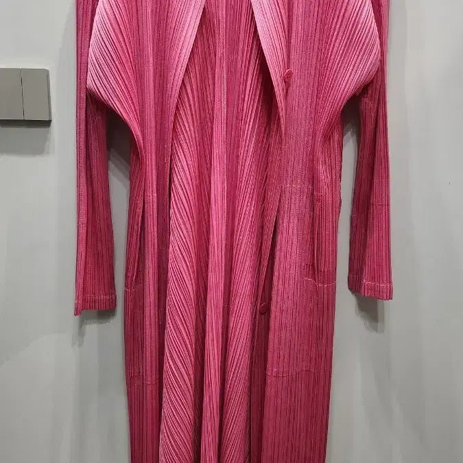 [BUNJANG] Pleats Please Long Cardigan / 플리츠 플리즈 롱가디건