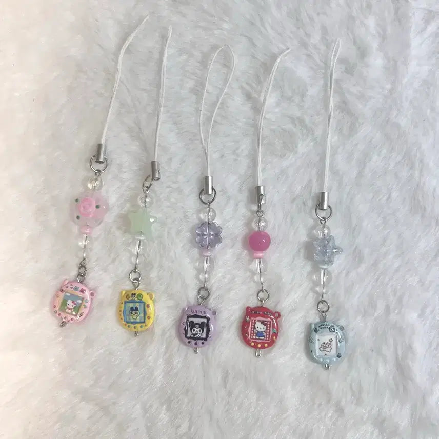 [BUNJANG] Handmade Tamagotchi Keychain / 다마고치 키링
