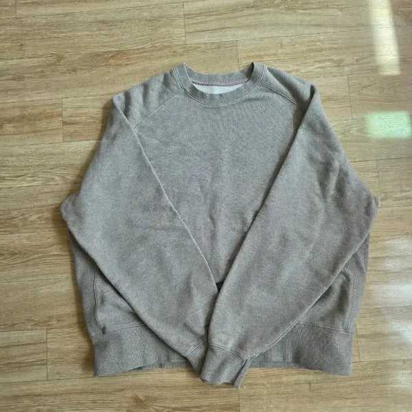 [BUNJANG] Roughside Sweatshirt Grey / 러프사이드 블렌디드 맨투맨 후무스 1