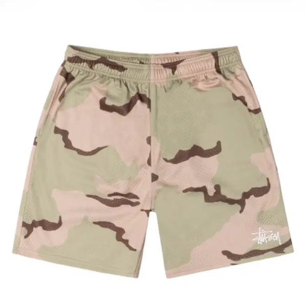 [BUNJANG] Stussy Basic Mesh Shorts Sand Camo / [XL]스투시 베이직 메쉬 쇼츠 샌드 카모