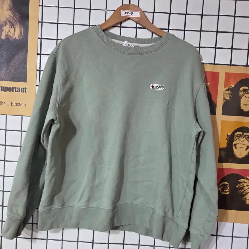 [BUNJANG] Outdoor Mint Sweatshirt / 아웃도어 맨투맨 민트색 0919