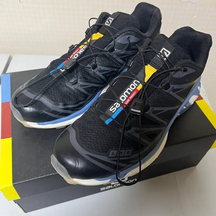 [BUNJANG] Salomon XT-6 Clear Black Rivera 255mm / 살로몬 XT-6 클리어 블랙 리베라 255mm